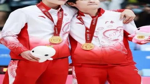 十五运会乒乓球预测试赛：80名参赛运动员均达标成功